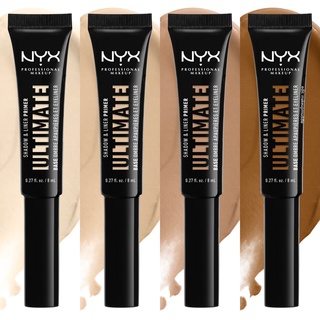 ของแท้/พร้อมส่ง NYX Ultimate Shadow &amp; Liner Primer ไพรเมอร์สำหรับดวงตา ช่วยเพิ่มสีสัน/ยืดอายุอายแชโดว์