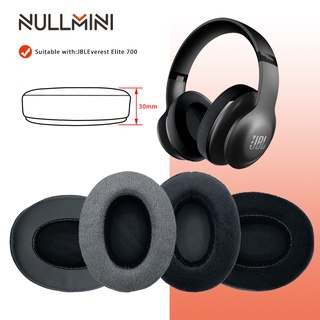 Nullmini ฟองน้ําหูฟัง หนังกํามะหยี่ แบบเปลี่ยน สําหรับ JBL Everest Elite 700
