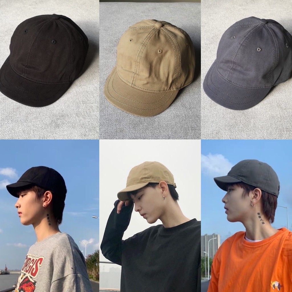 พร้อมส่ง!! 💢หมวกแก๊ปปีกสั้น สไตล์เกาหลี
