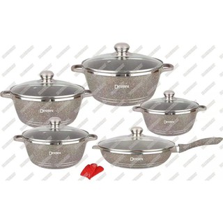 12pcs DESSINI COOKWARE SET COOKING POT KITCHEN UTENSIL | Dessine VIRAL DESSINE SET Cooking Luxury Kitchen Tools cn3s