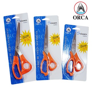 Orca กรรไกร ออร์ก้า Stainless Steel Scissors