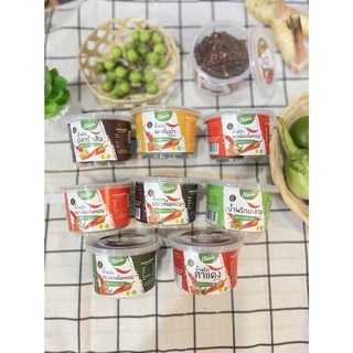 น้ำพริกเจไคซิน สูตรโบราณมีให้เลือก  8รส พกง่ายราคาถูก มีอย. ขนาด 100g