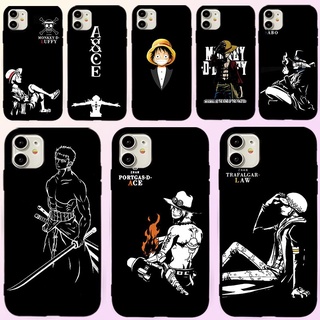 เคสโทรศัพท์มือถือ ซิลิโคน ผิวด้าน ลาย One Piece-1 สําหรับ Samsung Galaxy A01 Core A02 A02S A03 A03S M02