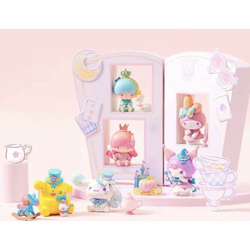 (ของแท้100%) โมเดล ของเล่น กล่องสุ่ม Sanrio doll Figure models  Miniso