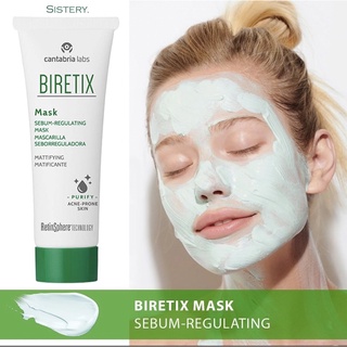 Biretix mask มาร์คผสมClay 2ชนิด ที่ช่วยดูดสิ่งสกปรก มลภาวะออกหมดจด พร้อมRetinoSphere ให้ผิวเนียนสวยไร้สิว