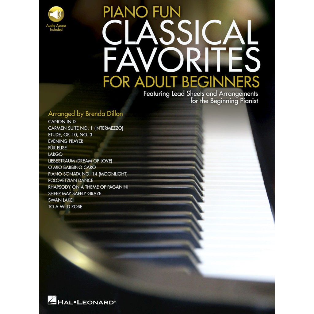PIANO FUN – CLASSICAL FAVORITES FOR ADULT BEGINNERS (HL00269099)