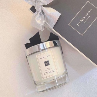 ขายน้ำหอมแบรนด์แท้ 100% Jo Malone Scented Candle English Pear &amp;Freesia# Wild Bluebell#Wood Sage &amp; Sea Salt# 200g