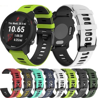 สายนาฬิกาข้อมือ Garmin Forerunner 245 / 245M 645 Music FR245 FR245M Venu สาย Sq  645Music Vivoactive 3 Vivoactive3 Amaz