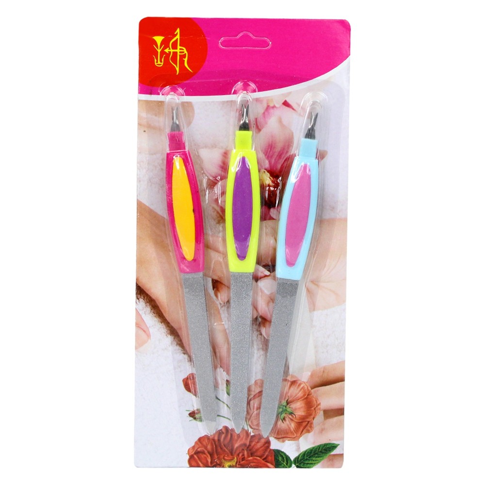 Telecorsa Nail File 1 Pack 3 Pieces Model Nail-File-3-Pieces-06A-BOSS