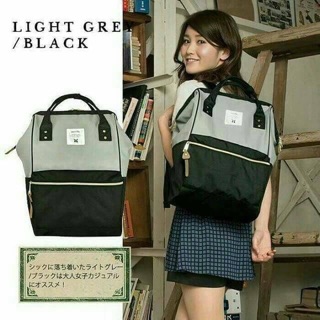 กระเป๋า  ANELLO POLYESTER CANVAS RUCKSACK  รุ่นclassic