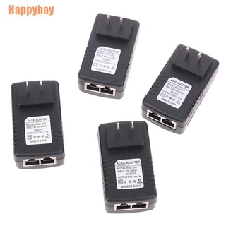 [Happybay] หัวฉีดพาวเวอร์ AC 110V-240V เป็น DC 12V 15V 24V 48V 0.5A 1A POE