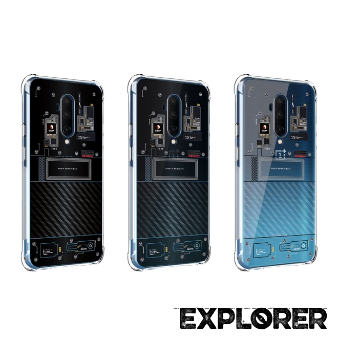 เคส สำหรับ OnePlus 7T Pro [Explorer Series] 3D Anti-Shock Protection TPU Case