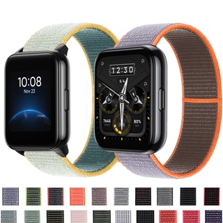 Realme Watch 2/Realme Watch 2 Pro สายนาฬิกาข้อมือไนล่อนแบบเปลี่ยน