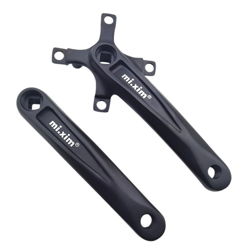 Mi.Xim ชุดขาจานจักรยาน สำหรับ MTB BMX ยาว170 มม.64/104 BCD พร้อมกระโหลกเหลี่ยม 120 มม.