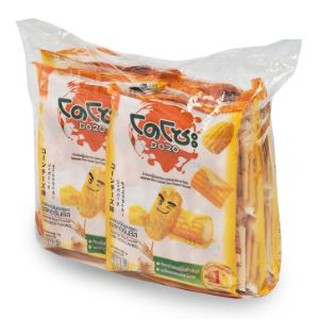 โดโซะ ข้าวหอมญี่ปุ่นอบกรอบ รสคอร์นชีส ขนาด 56กรัม ยกแพ็ค 6ซอง DOZO CORN CHEESE