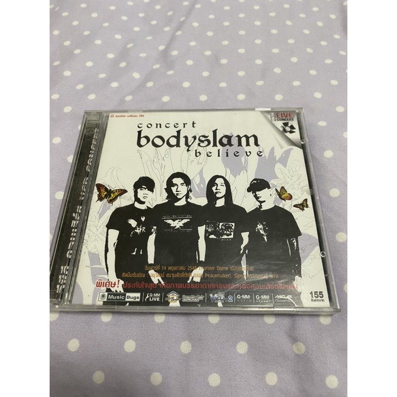 CD Concert Bodyslam believe บอดี้สแลม