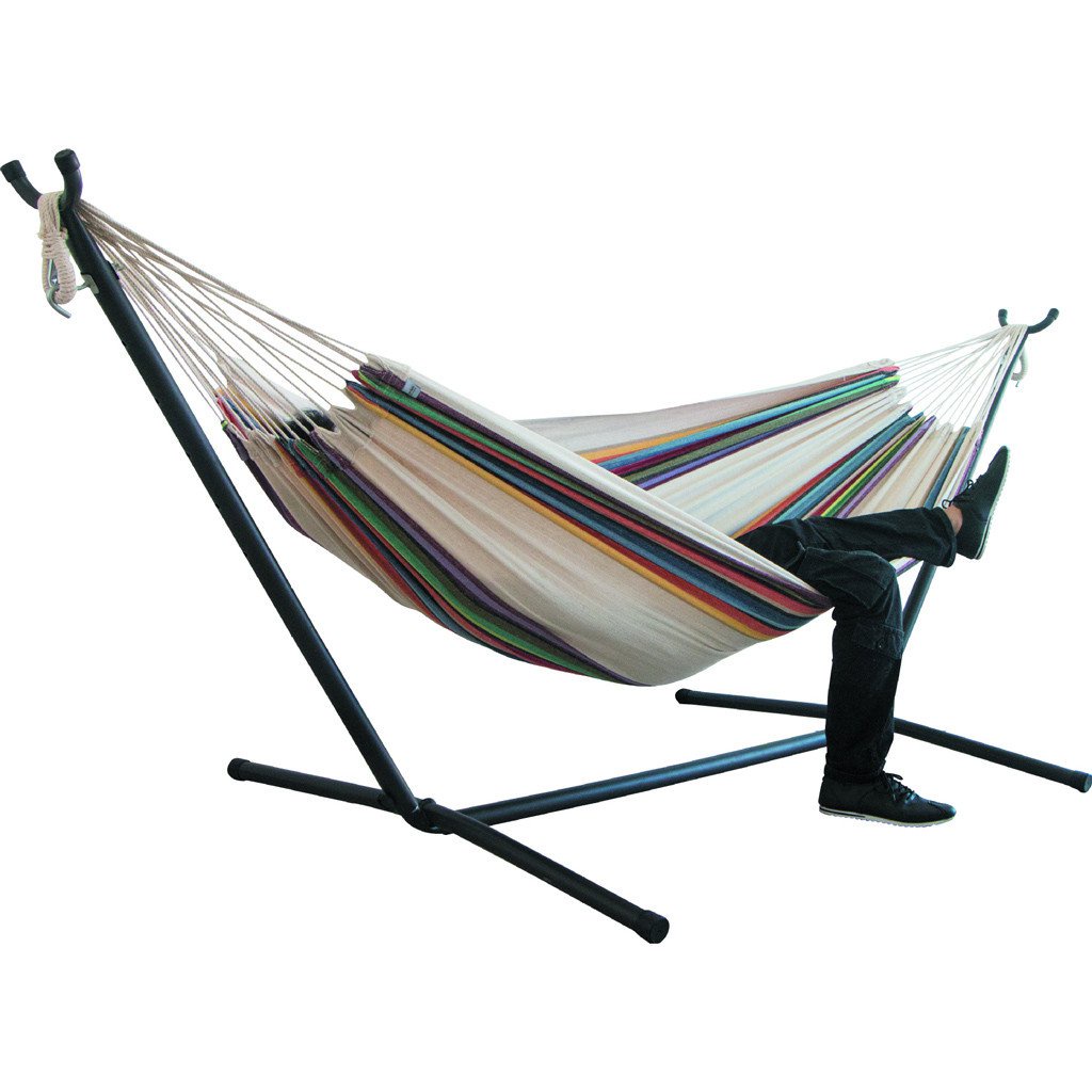 Twoerson Hammock Caming Thicken Swinging Chair Outdoor Hanging Bed Canvas Rocking Chair Not With
