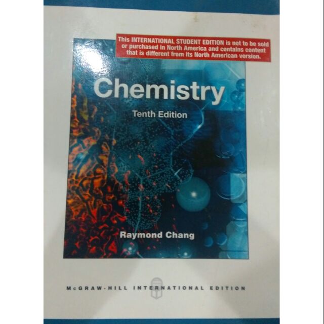 Chemistry Raymond Chang 10th เคมี