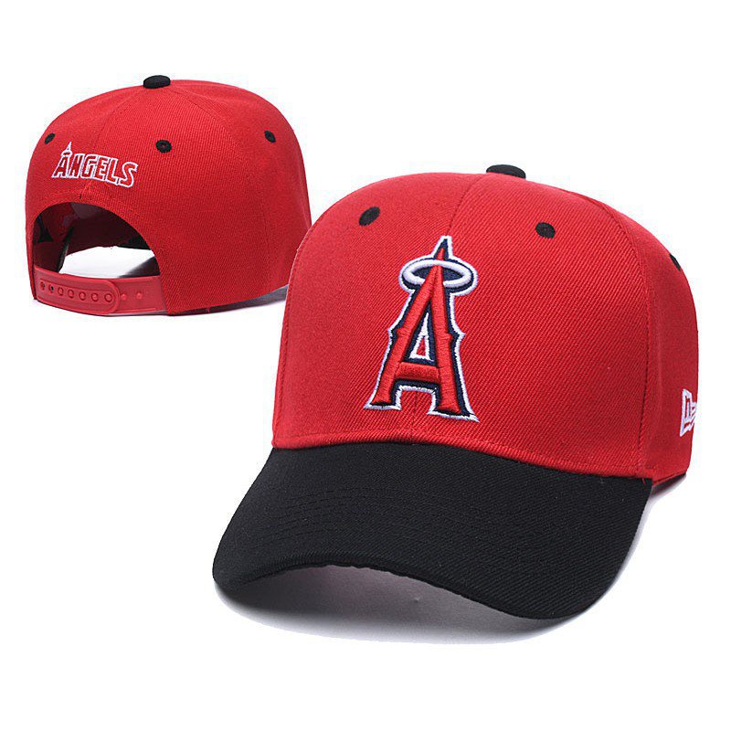 Wzz1 ใหม่ หมวกแก๊ปแฟชั่น สไตล์ฮิปฮอป ลาย Era MLB Los Angeles สีแดง สําหรับผู้ชาย ผู้หญิง Topi I7h9 2021