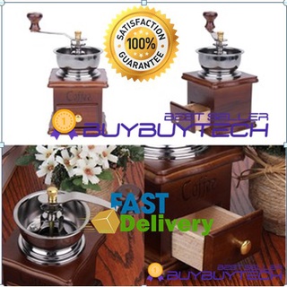 buybuytech อุปกรณ์บดกาแฟ  กล่องไม้คลาสิค COFFEE WOOD