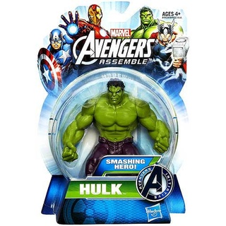 [RARE] HASBRO : MARVEL AVEMGERS ASSEMBLE 2013 : HULK 3.75-Inch Figure รุ่นจุดขยับ 5 จุด ของแท้ 100%