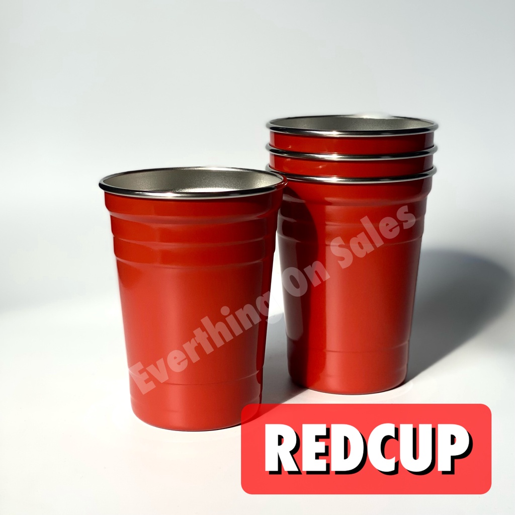แก้วแดงปาร์ตี้ สแตนเลสคุณภาพดี Red Cup Party