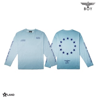 BOY LONDON บอย ลอนดอน เสื้อแขนยาว คอกลม ของแท้ 100% (BOY21MT0003N)