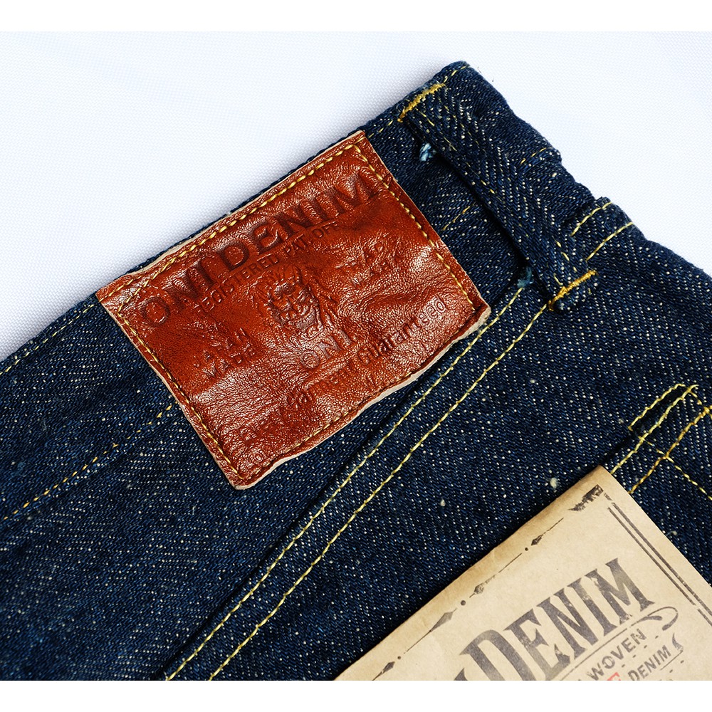 PTC-MART ONI DENIM ONI-506ZR TIGHT FIT STRAIGHT Secret Denim 20oz ...