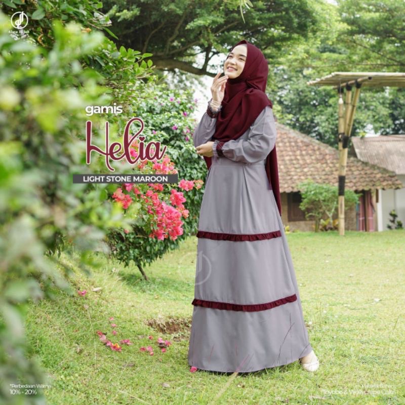 Gamis ไม่ใช่ชุด Helia Dress - Alwa ฮิญาบ (พร้อมส่ง)