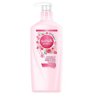 Sunsilk Sakura Raspberry Shine &amp; Soft Shampoo 450ml.