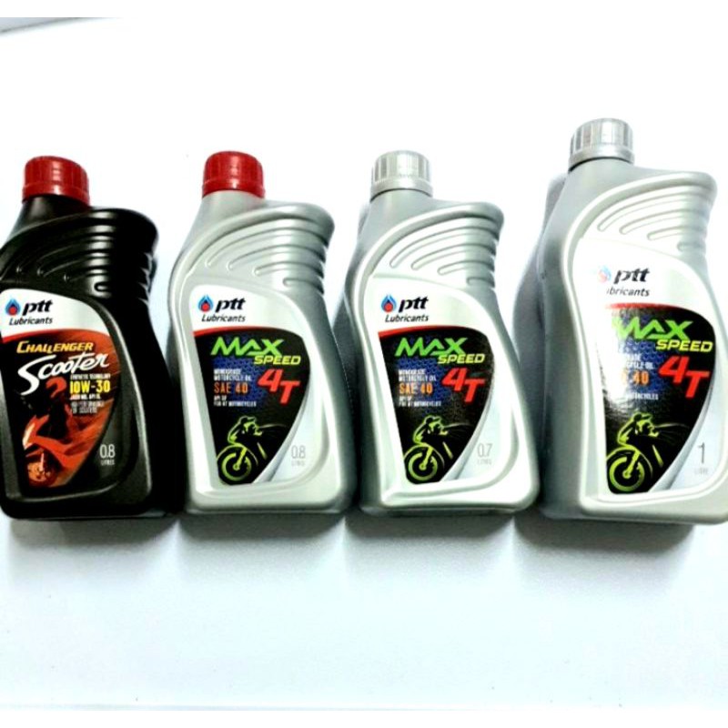 น้ำมันเครื่อง4t Max Speed, challenger ปตท.