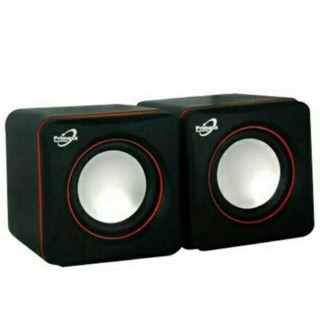 Primaxx มินิลำโพง Mini speakerเป็นลำโพงคู่ USB  ราคาประหยัดใช้ไฟจาก Power bank ได้คุณภาพเสียงดี