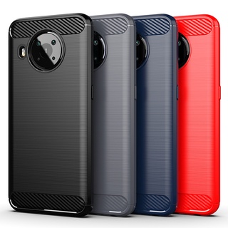 เคสคาร์บอนไฟเบอร์ TPU กันกระแทก สําหรับ Nokia X100