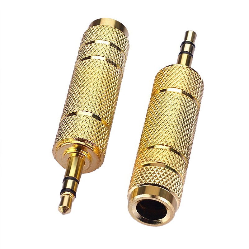 อะแดปเตอร์แปลง 3 . 5 มม. male plug to 6 . 35 มม. female jack