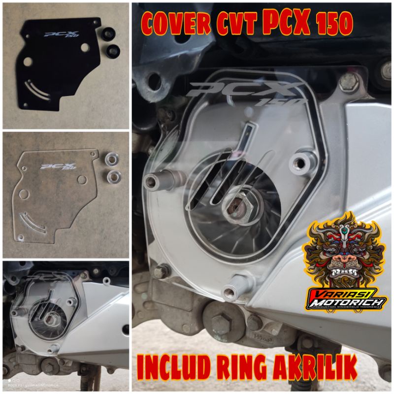 ฝาครอบ CVT สําหรับ pcx150 และ PCX160 (INCLUDING ACRYLIC RING))