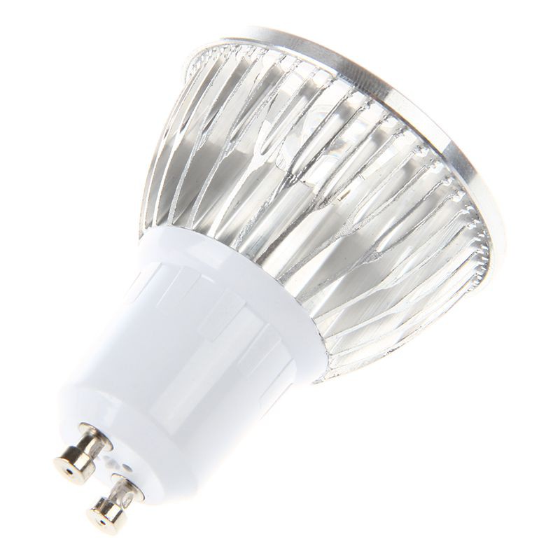 1x Gu10 Warm White/ White 4 Led 6W Energy Saving Spot Light Lamp Bulb ...