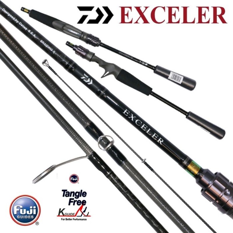 คันเบ็ด DAIWA EXCELER 2020 มีใบรับประกัน จาก บ.ไดว่าเซโกะ ไทยแลนด์