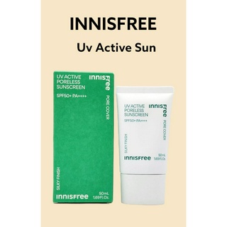 [innisfree] ครีมกันแดด UV Active Poreless SPF50+ PA++++ 50 มล.