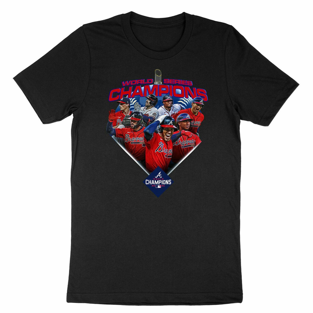 Limited Braves Atlanta Baseball World Series Champions Locker Tee