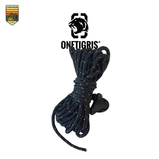 เชือกเต้นท์ Guyline Onetigris สีดำ ของแท้ 1 เส้น ยาว 4.2 เมตร หนา 3mm