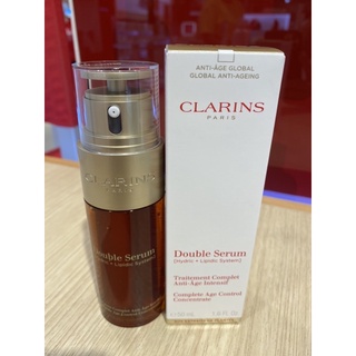 Clarins Double Serum Complete Age Control Concentrate 50m แท้สคบ 💯💯✅