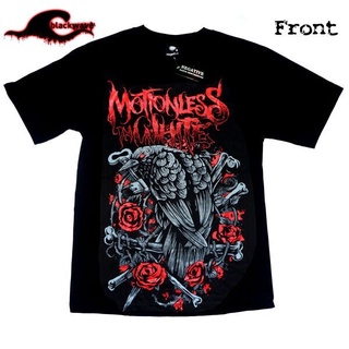 เสื้อยืดผ้าฝ้ายพิมพ์ลายขายดี เสื้อยืด พิมพ์ลาย Motionless In White Raven Gatekeeper