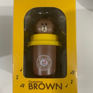 แฟลชไดร์ฟ Brown ขนาด 4GB (หมีสีน้ำตาล)