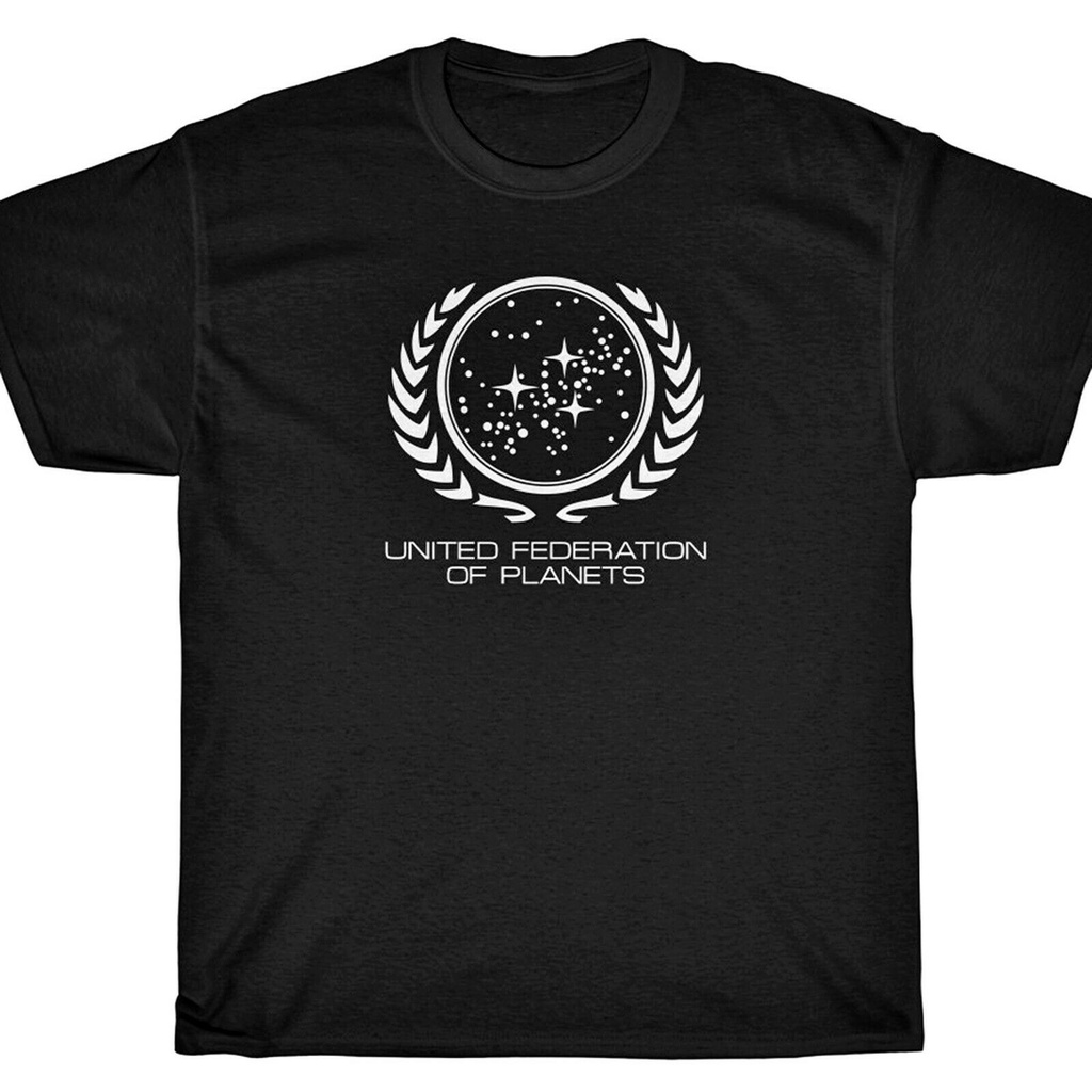 เสื้อยืด United Federation Of Planets - Star Spock Space Kirk Trek