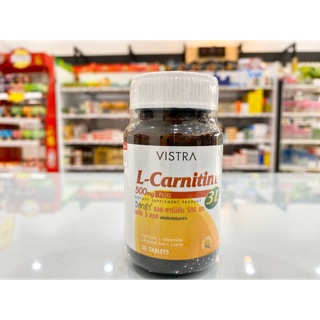 Vistra L-Carnitine 3L 500mg Plus Amino Acids 30 tablets