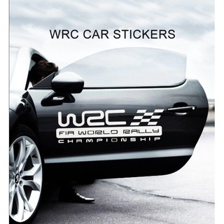 สติ๊กเกอร์ติดรถ WRC สติ๊กเกอร์แต่งรถยนต์ สติ๊กเกอร์งานไทย พร้อมไดคัท พร้อมจัดส่ง B301