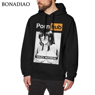 เสื้อแจ็คเก็ตแขนยาว เสื้อกันหนาวพิมพ์ลาย Ahegao Anime pornhub สำหรับผู้ชาย