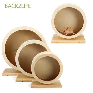 BACK2LIFE Mute Running Disc Silent Hamster Toy Running Round Wheel Guinea Pig Gerbil Small Pet Jogging Rotatory Cage Accessories Pet Exercise