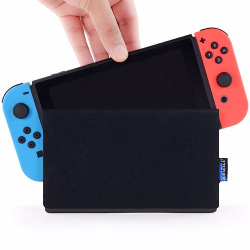 Black Antiscratch Cover Sleeve Pad for Nintendo Switch Charging Dock r8GW z5ea11sn0u ThaiPick
