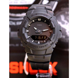 Win Watch Shop นาฬิกา GShock รุ่น G100BB1ADR นาฬิกาผู้ชายสายเรซิ่นสีดำ รุ่นใหม่รับประกัน CMG 1 ปีเต็ม